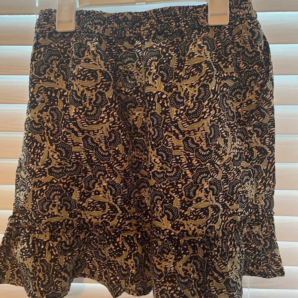 Floral Skirt - Ruffled